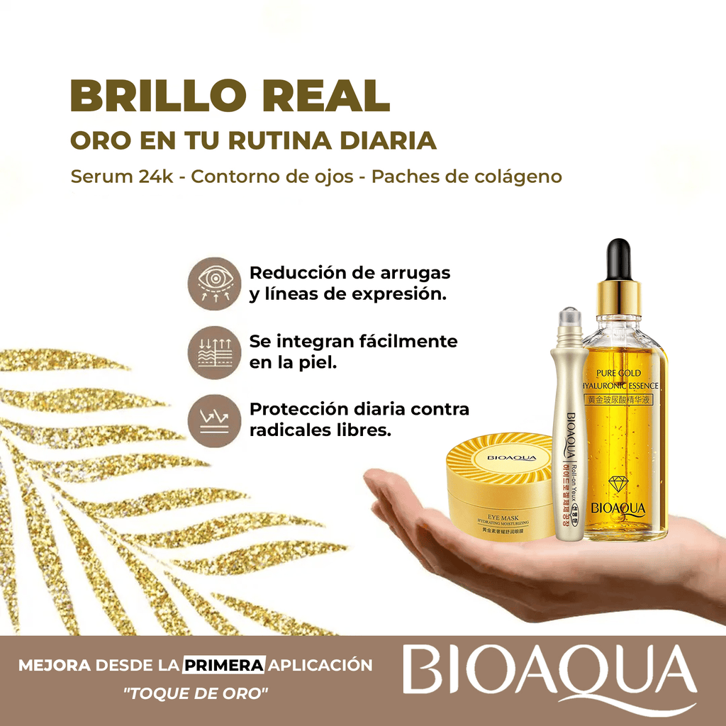 GOLD RADIANCE SKIN KIT DE BIOAQUA