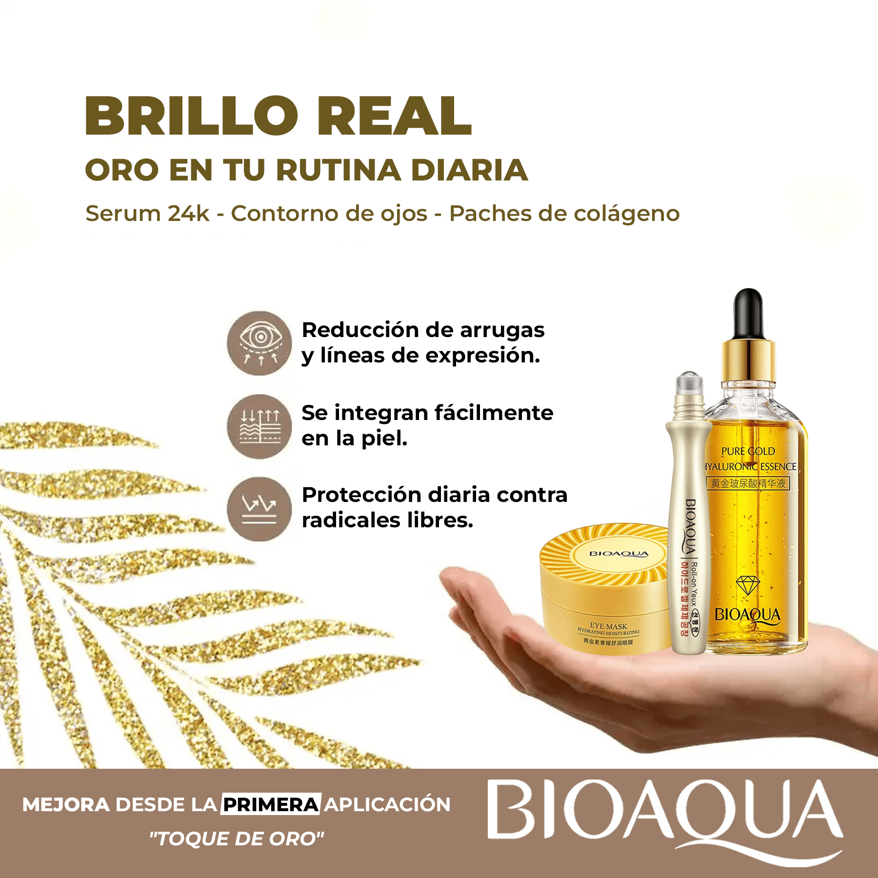 GOLD RADIANCE SKIN KIT DE BIOAQUA